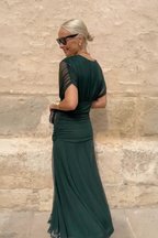 Valerie - Vestido Maxi de Fiesta Elegante con Escote en V