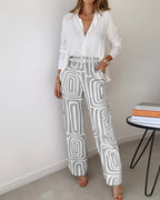Isabelle - Conjunto de dos piezas elegante