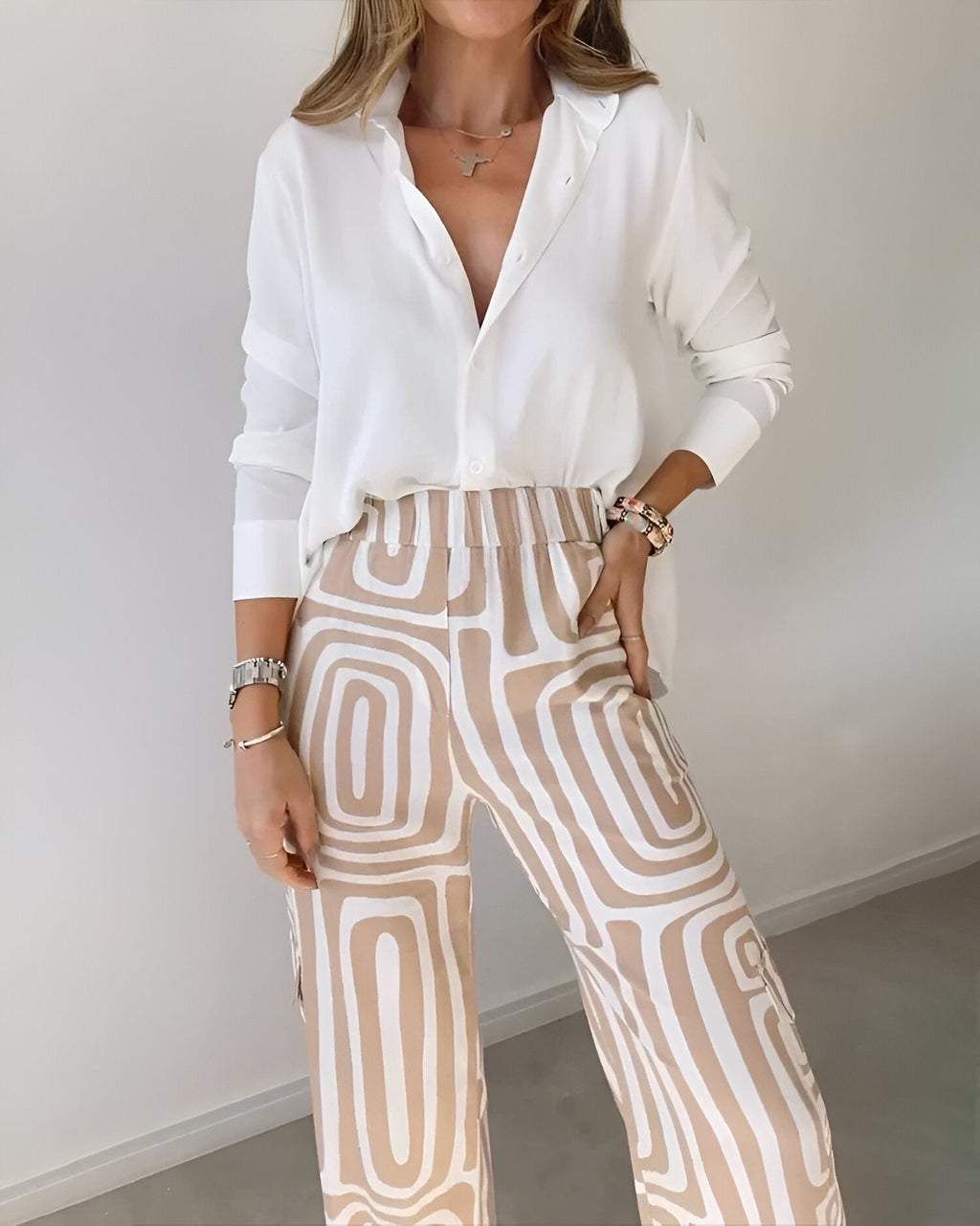 Isabelle - Conjunto de dos piezas elegante