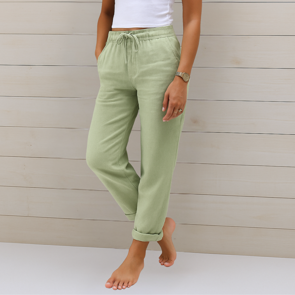 Eva - Pantalón de lino ligero
