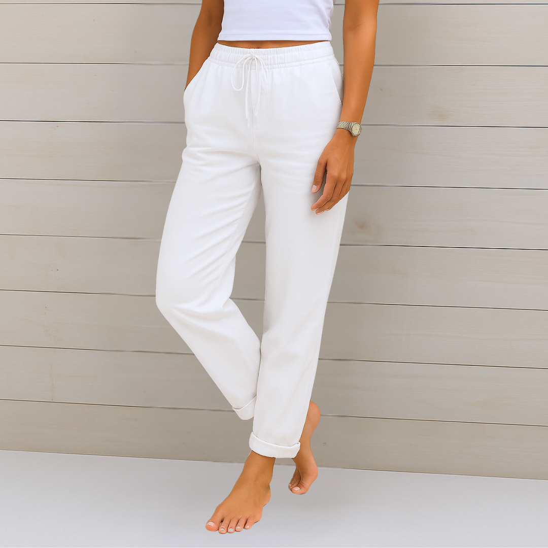 Eva - Pantalón de lino ligero