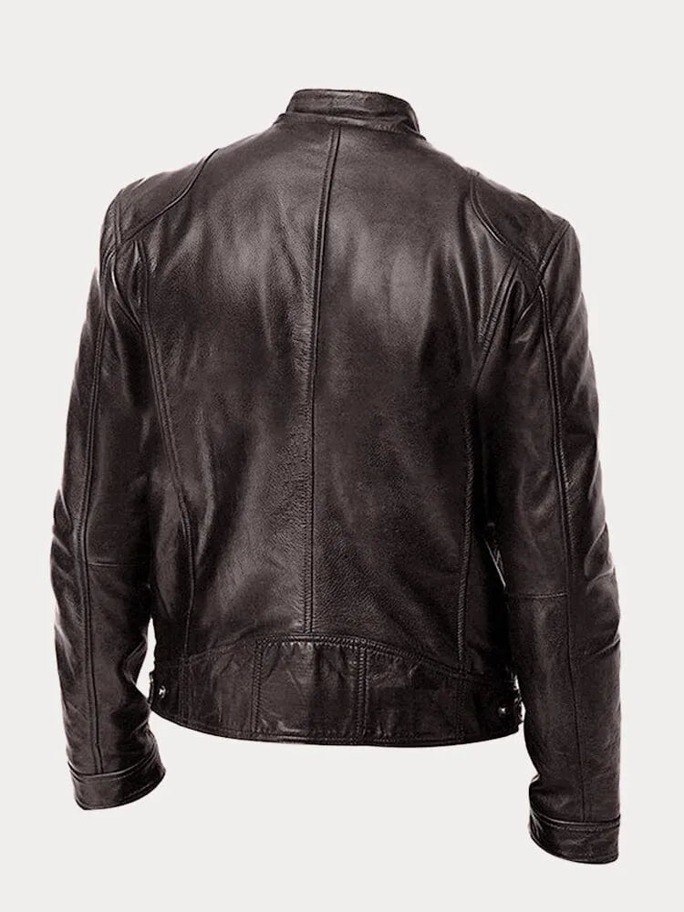 Armando - Chaqueta de cuero Racer