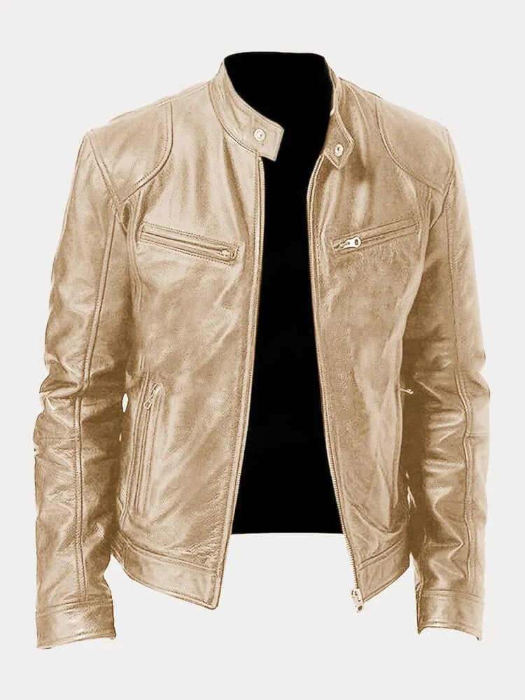 Armando - Chaqueta de cuero Racer