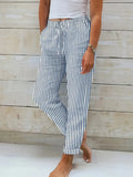 Lio - Pantalón rayado ligero