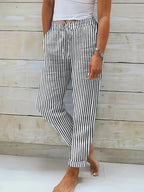 Lio - Pantalón rayado ligero